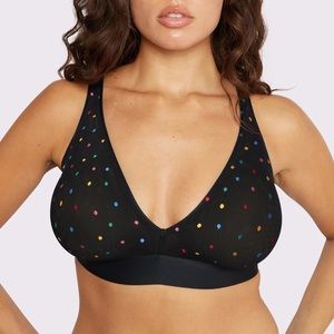 Parade Plunge Bralette Silky Lace